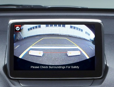 Rear View Camera - with dynamic guiding lines