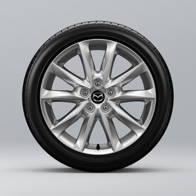 Alloy wheel (SET OF FOUR) 7 x 18" Alloy Wheel in Silver Design 160A