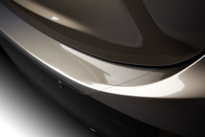 Rear bumper step foil, for Mazda3 (4door) saloon